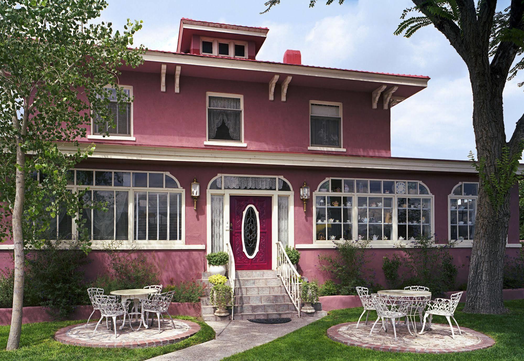 Hotel Bottger Mansion Of Old Town Albuquerque Exterior foto